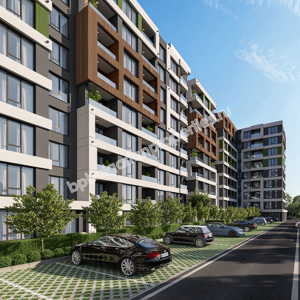 Apartments in a new residential complex in Burgas