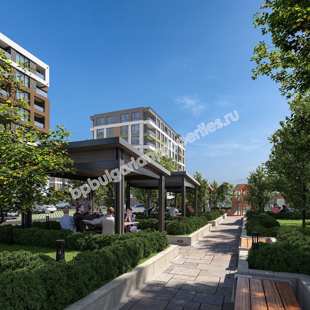 Apartments in a new residential complex in Burgas