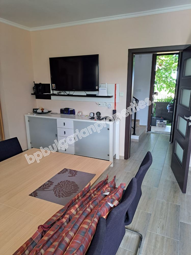 Two-storey villa with sea view in a gated complex with a swimming pool