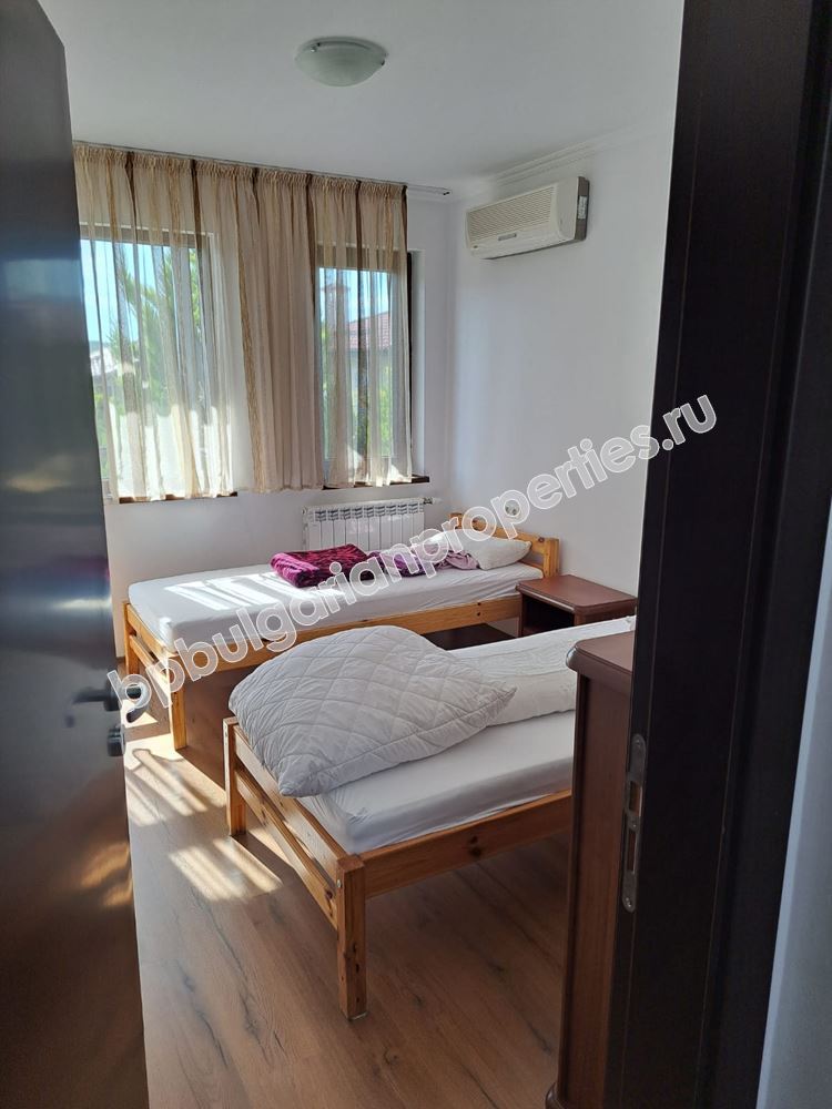 Two-storey villa with sea view in a gated complex with a swimming pool