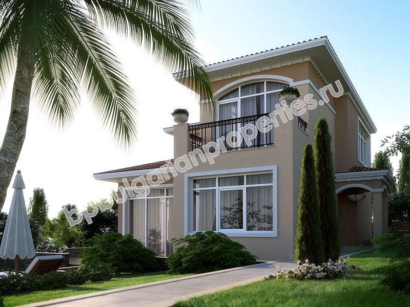 Luxury houses for sale in a village complex close to the sea in the resort Kosharitsa