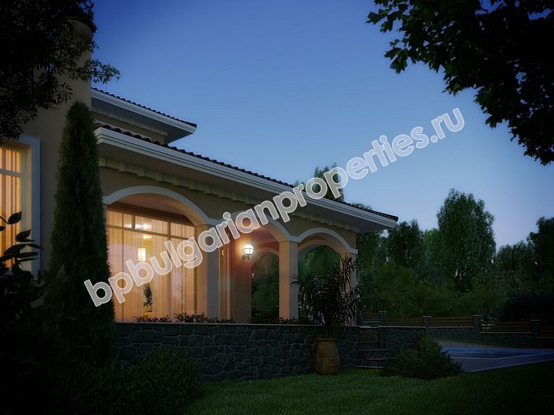 Luxury houses for sale in a village complex close to the sea in the resort Kosharitsa