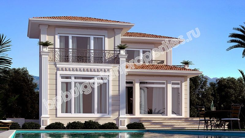 Luxury houses for sale in a village complex close to the sea in the resort Kosharitsa