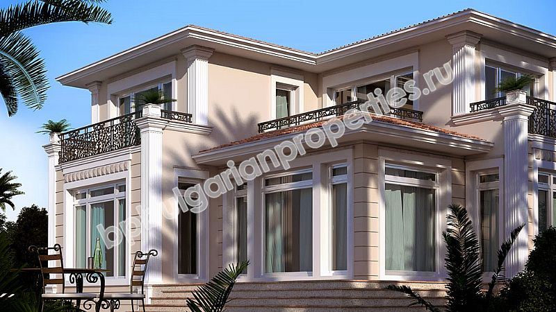 Luxury houses for sale in a village complex close to the sea in the resort Kosharitsa