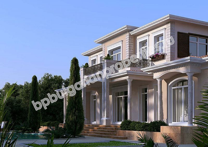 Luxury houses for sale in a village complex close to the sea in the resort Kosharitsa