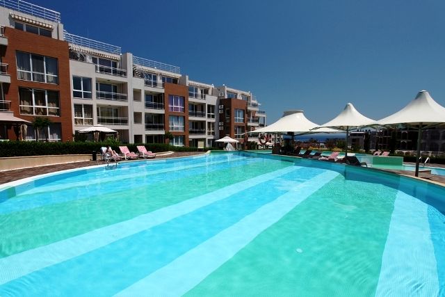 Luxury apartments in complex „Sunny Island” in Chernomorets resort
