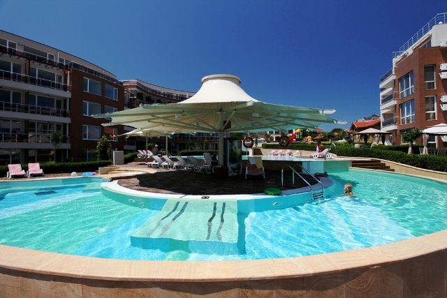 Luxury apartments in complex „Sunny Island” in Chernomorets resort