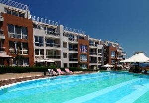 Luxury apartments in complex „Sunny Island” in Chernomorets resort