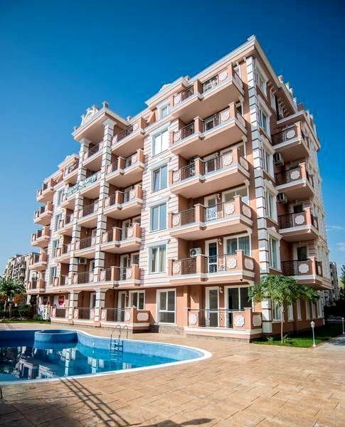 Luxury apartments close to the beach for sale in the resort Sunny Beach