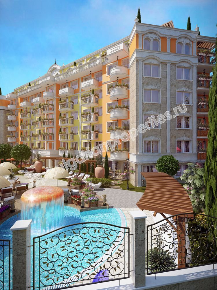 Luxury apartments for sale in the resort Sunny Beach
