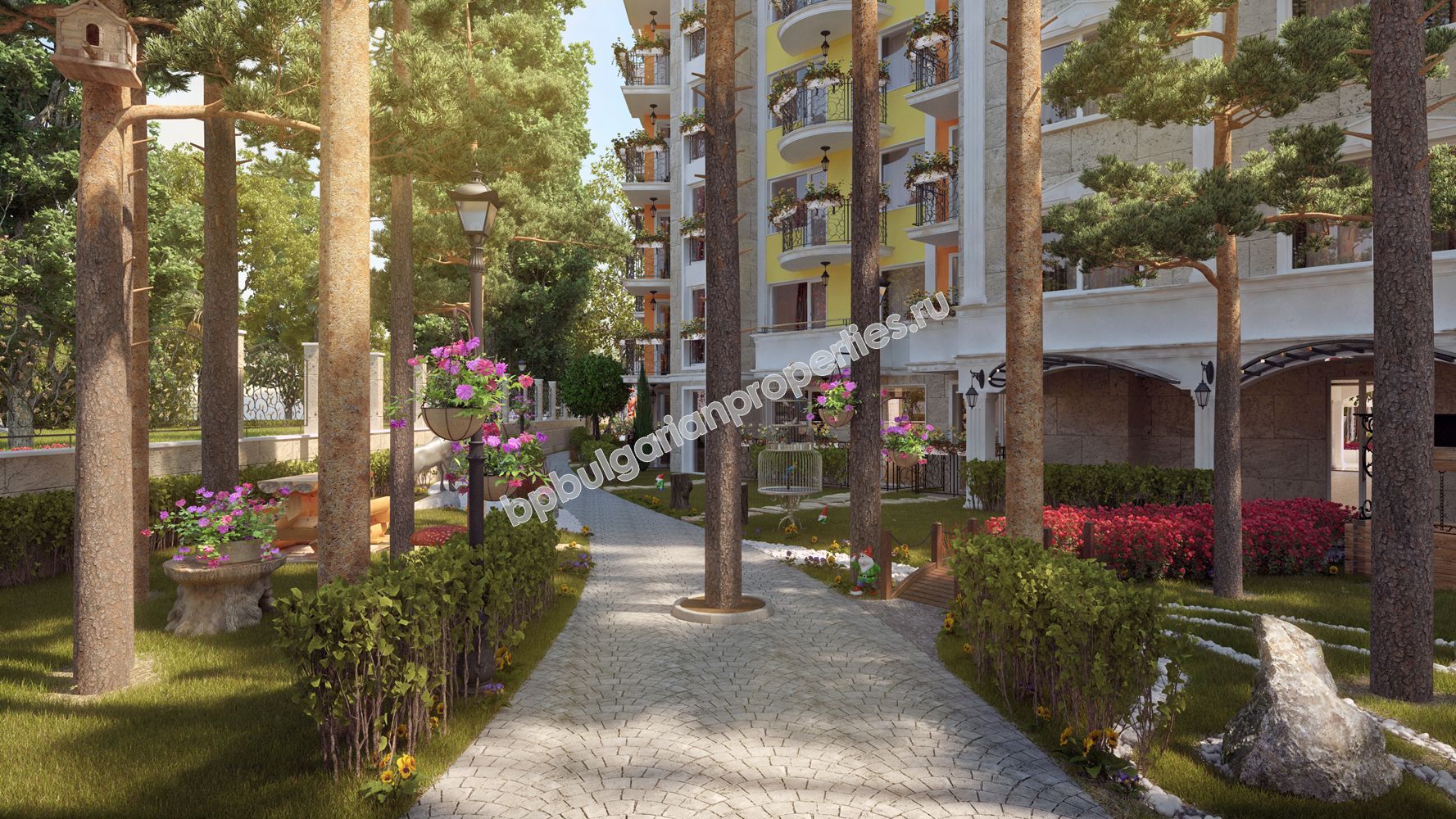Luxury apartments for sale in the resort Sunny Beach