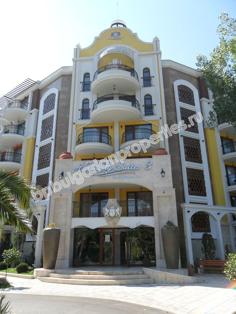 Luxury apartments close to the beach for sale in the resort Sunny Beach