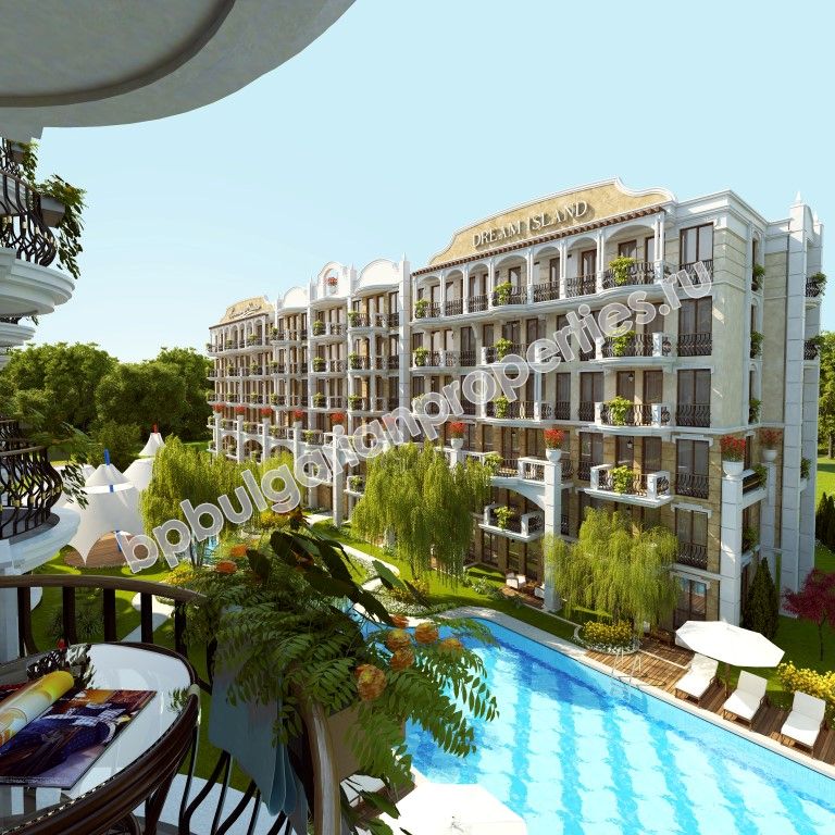 Apartments for sale in the resort Sunny Beach