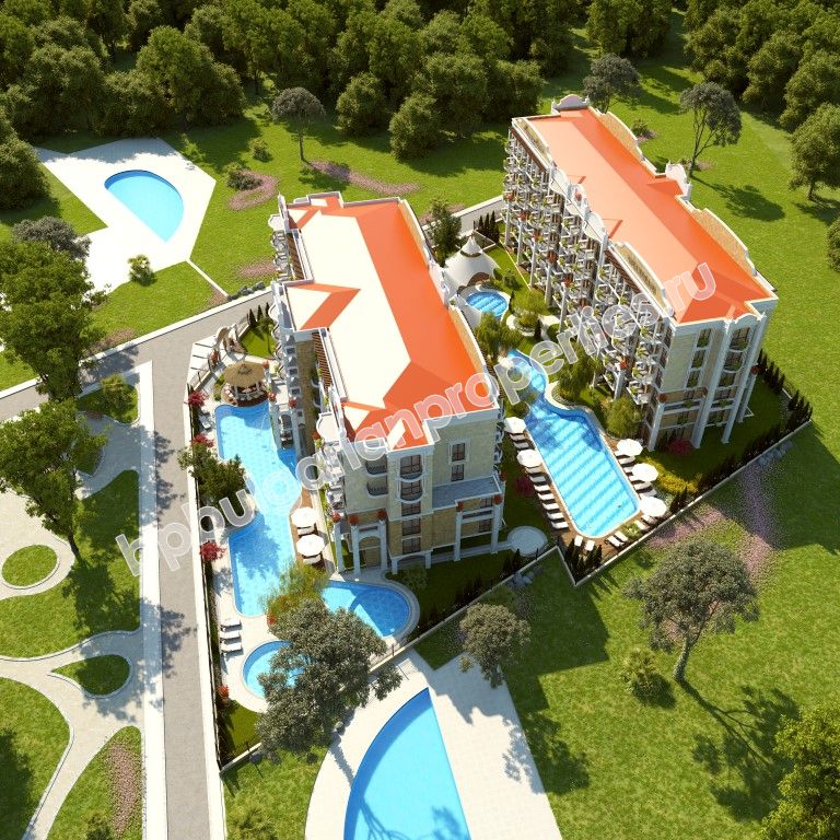 Apartments for sale in the resort Sunny Beach