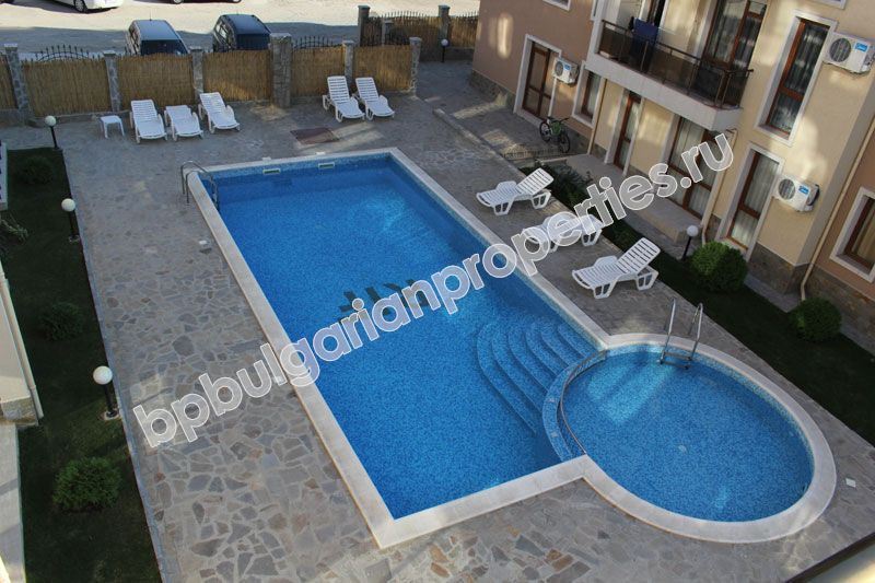 Luxury one-bedroom apartment for sale in the resort Ravda