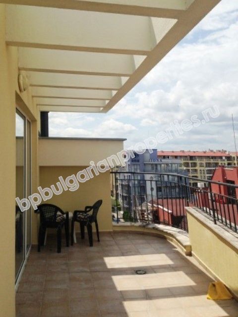 Studio for sale on the first line to the sea in the resort Sunny Beach