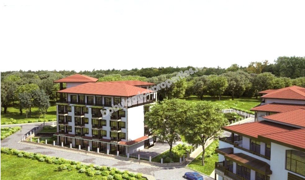 Luxury apartments for sale in a new complex in the resort Primorsko