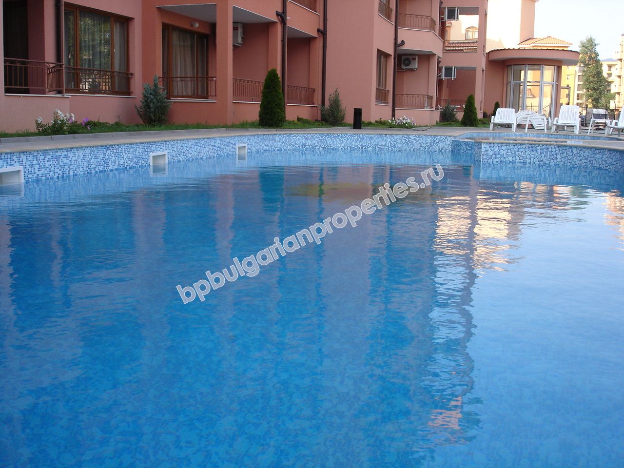 Luxury two-bedroom apartment for sale in the resort Sunny Beach